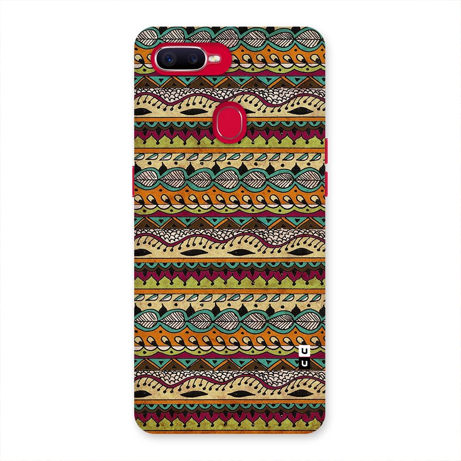 Bohemian Style Aztec Art Back Case for Oppo F9 Pro