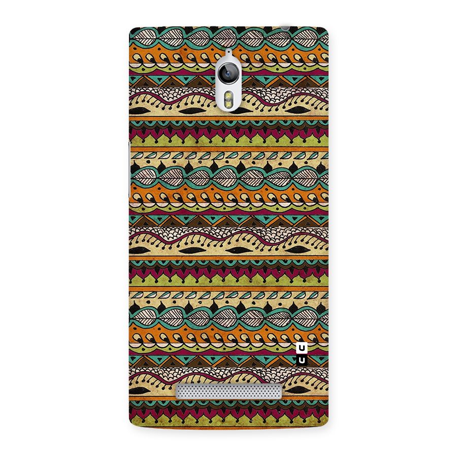 Bohemian Style Aztec Art Back Case for Oppo Find 7