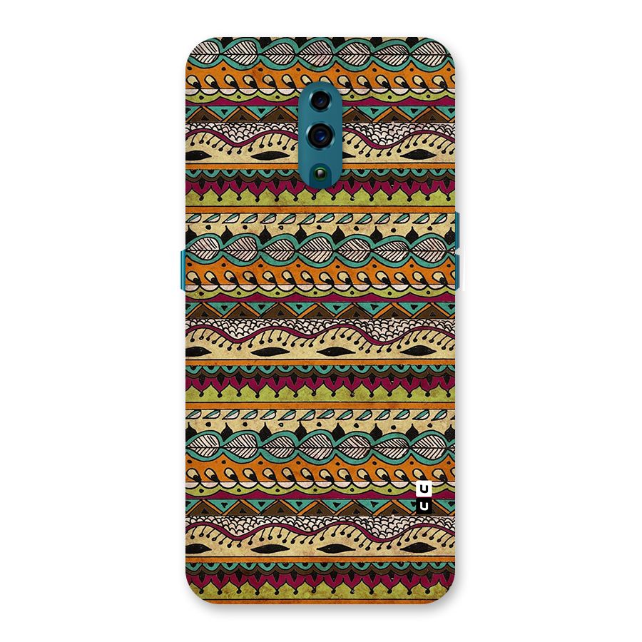 Bohemian Style Aztec Art Back Case for Oppo Reno