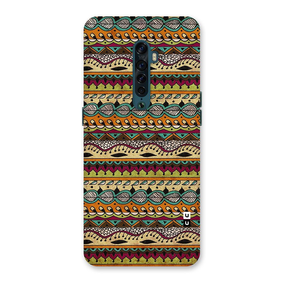 Bohemian Style Aztec Art Back Case for Oppo Reno2