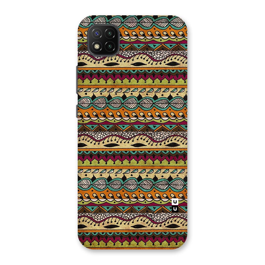 Bohemian Style Aztec Art Back Case for Poco C3