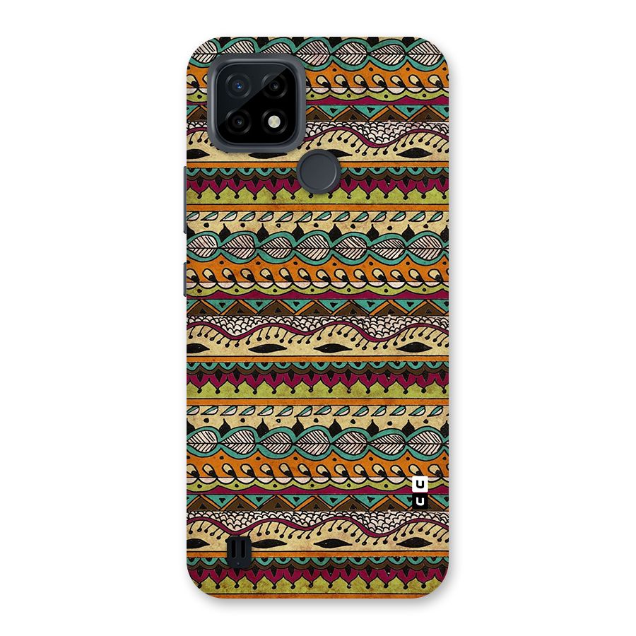 Bohemian Style Aztec Art Back Case for Realme C21