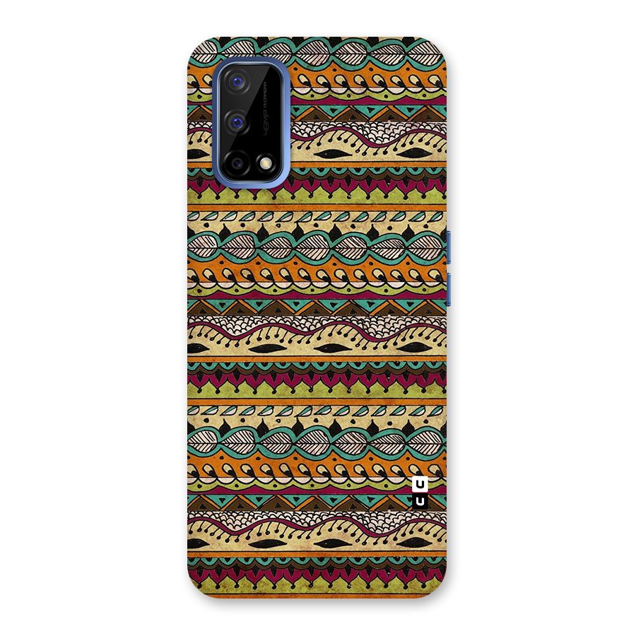 Bohemian Style Aztec Art Back Case for Realme Narzo 30 Pro