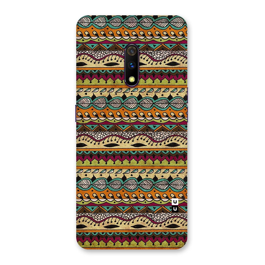 Bohemian Style Aztec Art Back Case for Realme X