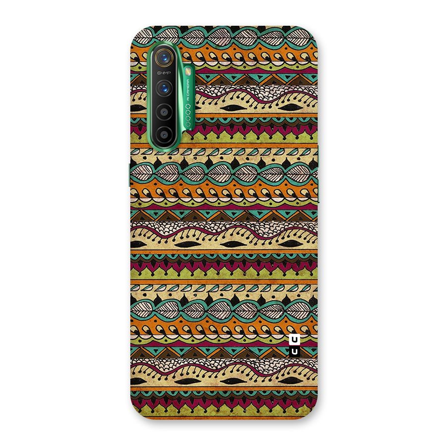 Bohemian Style Aztec Art Glass Back Case for Realme X2