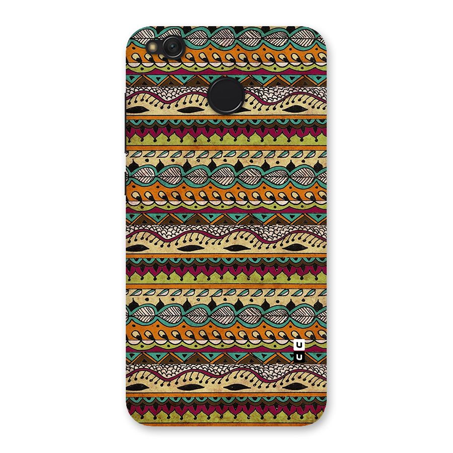 Bohemian Style Aztec Art Back Case for Redmi 4