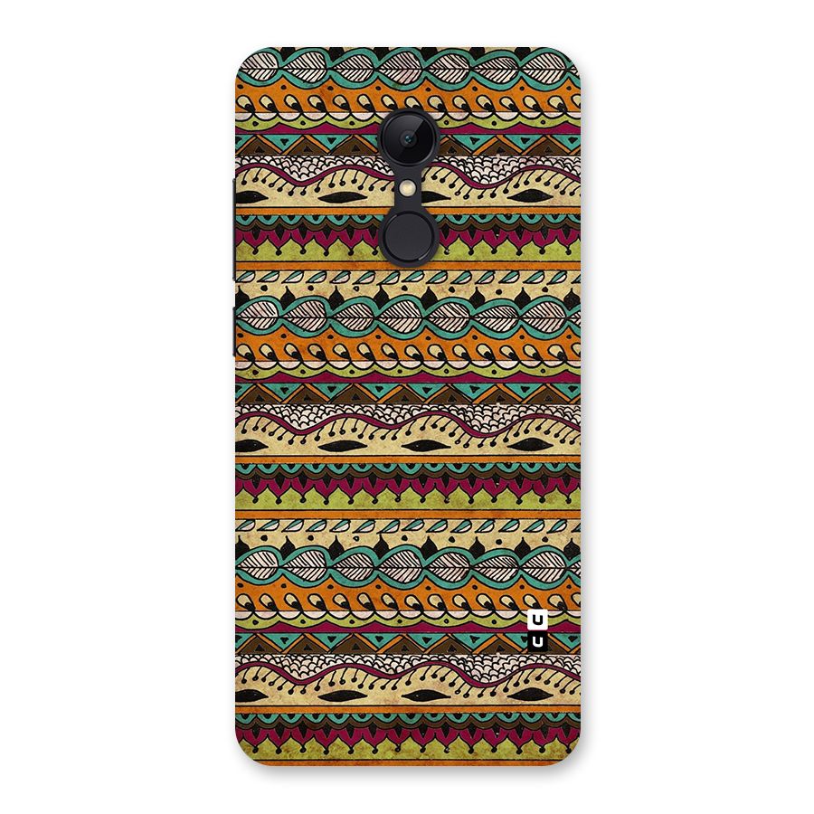 Bohemian Style Aztec Art Back Case for Redmi 5