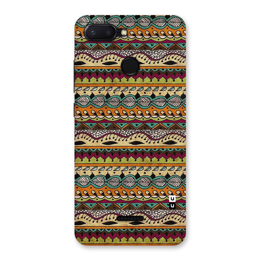 Bohemian Style Aztec Art Back Case for Redmi 6