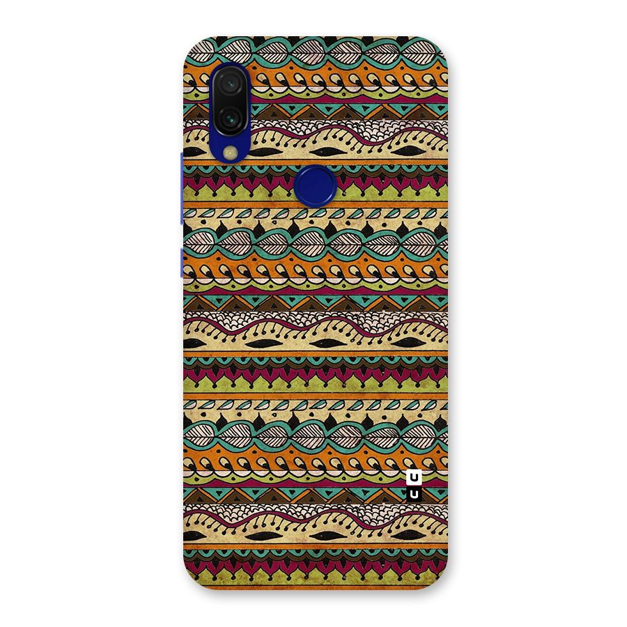 Bohemian Style Aztec Art Back Case for Redmi 7