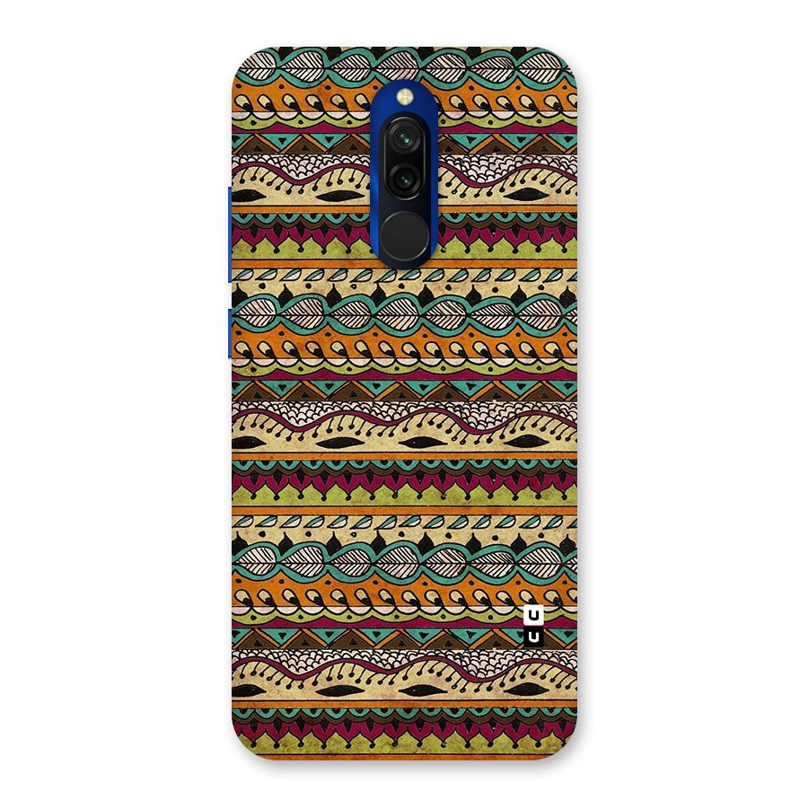 Bohemian Style Aztec Art Back Case for Redmi 8