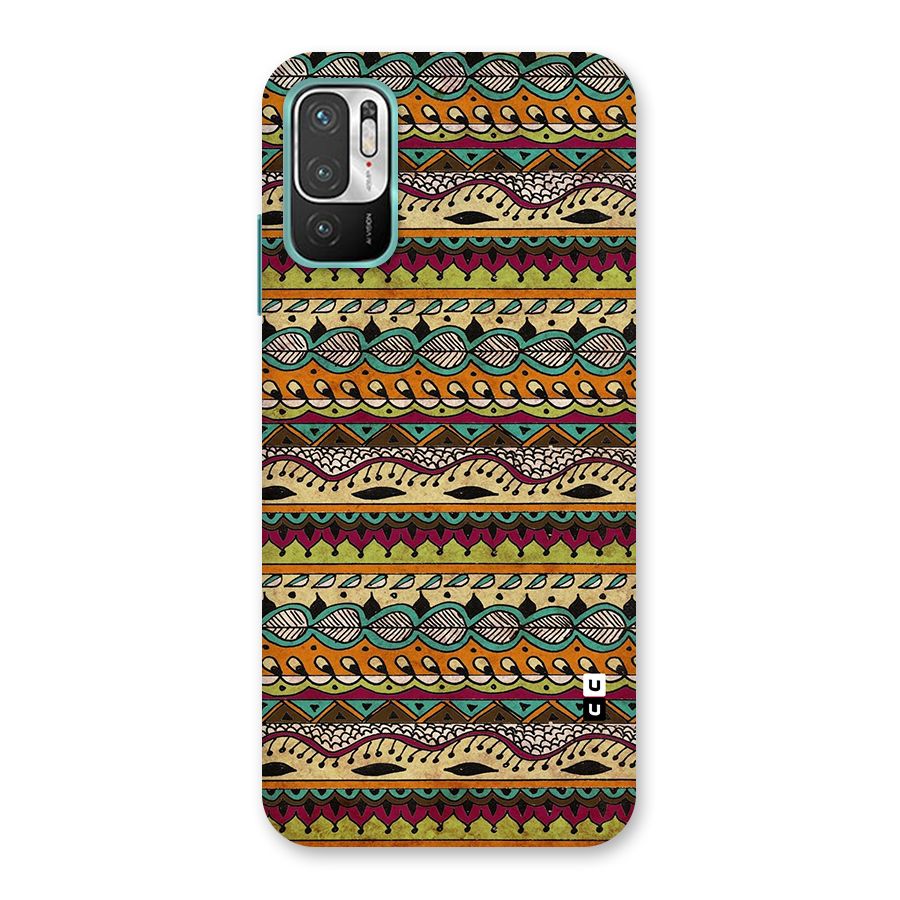 Bohemian Style Aztec Art Back Case for Redmi Note 10T 5G