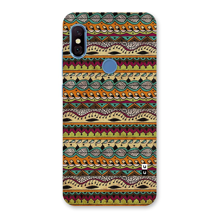 Bohemian Style Aztec Art Back Case for Redmi Note 6 Pro