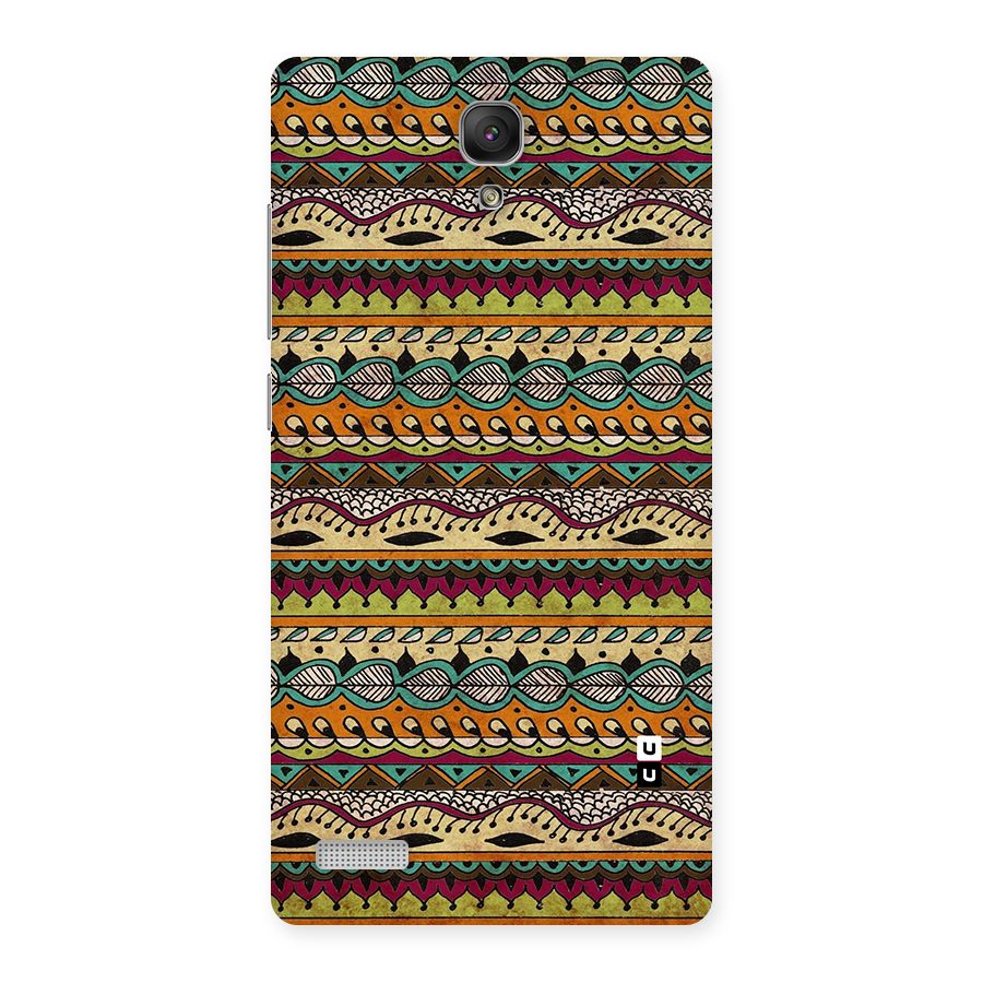 Bohemian Style Aztec Art Back Case for Redmi Note Prime
