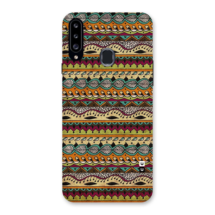 Bohemian Style Aztec Art Back Case for Samsung Galaxy A20s