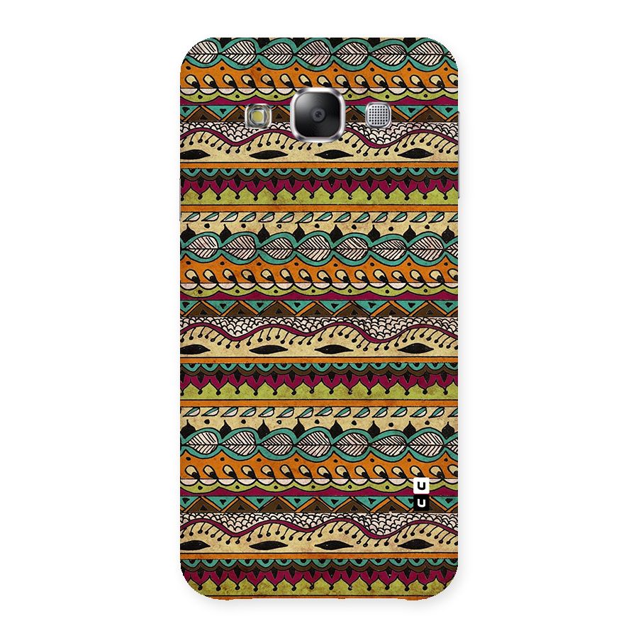 Bohemian Style Aztec Art Back Case for Samsung Galaxy E5