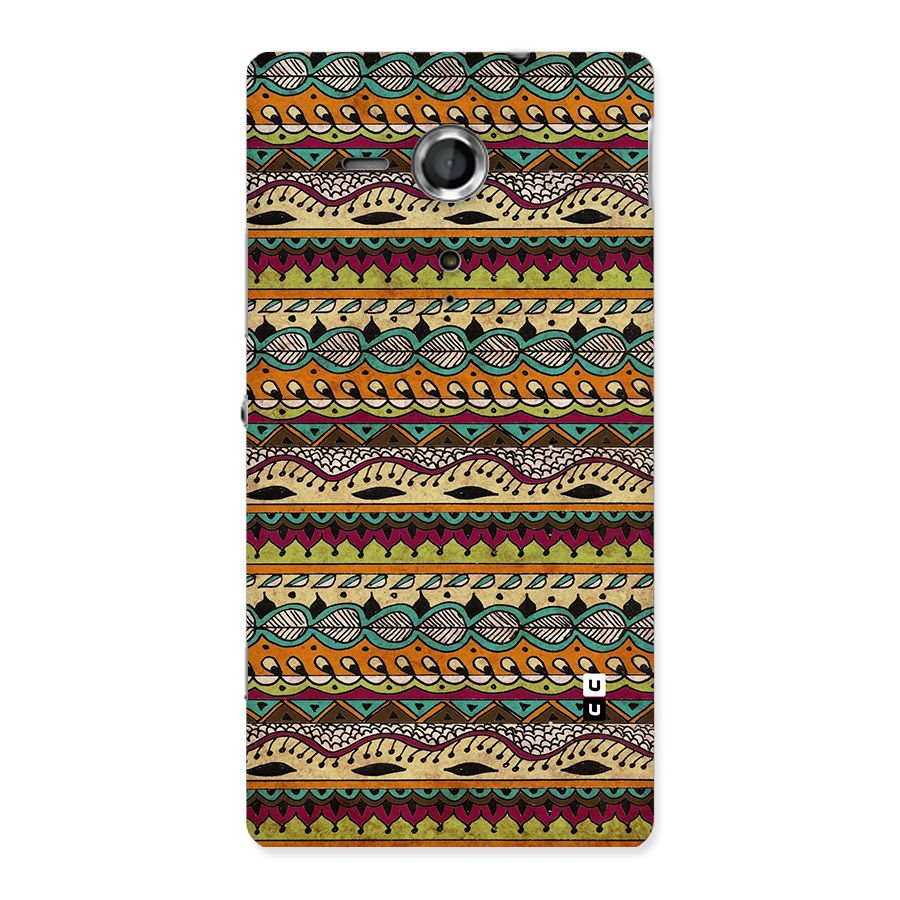 Bohemian Style Aztec Art Back Case for Sony Xperia SP