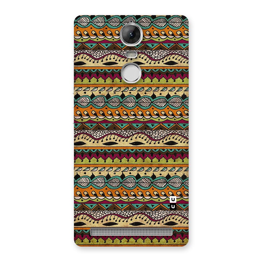 Bohemian Style Aztec Art Back Case for Vibe K5 Note