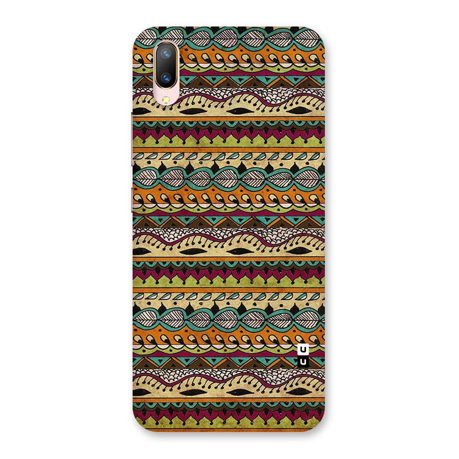Bohemian Style Aztec Art Back Case for Vivo V11 Pro