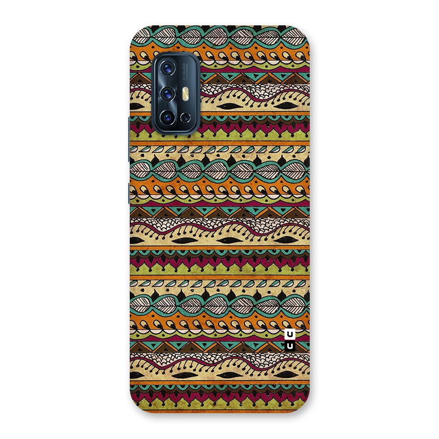 Bohemian Style Aztec Art Back Case for Vivo V17