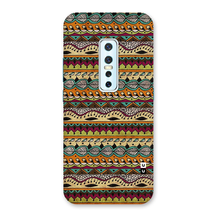Bohemian Style Aztec Art Back Case for Vivo V17 Pro