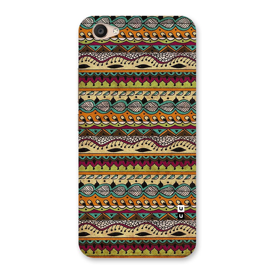 Bohemian Style Aztec Art Back Case for Vivo V5 Plus