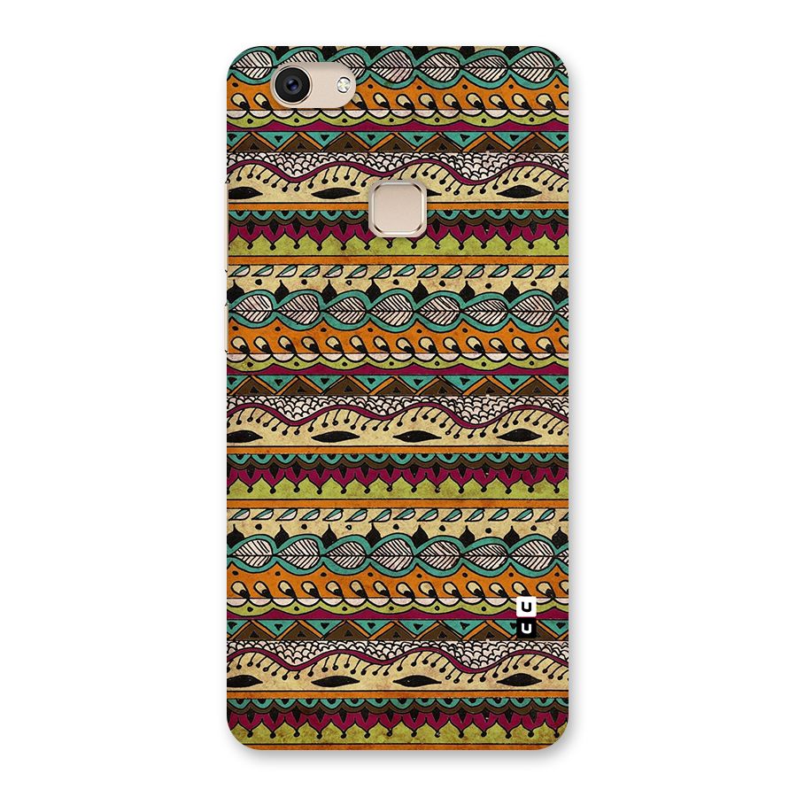Bohemian Style Aztec Art Back Case for Vivo V7