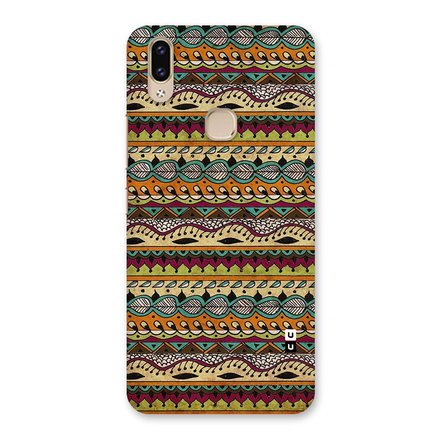 Bohemian Style Aztec Art Back Case for Vivo V9 Youth