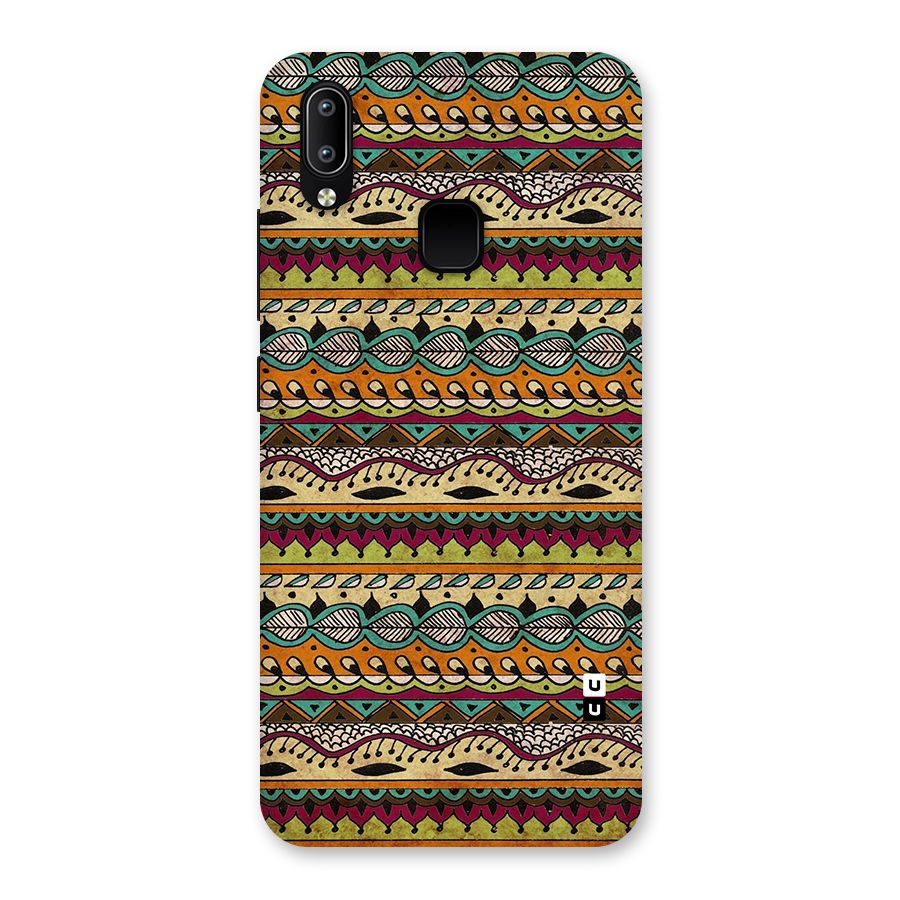 Bohemian Style Aztec Art Back Case for Vivo Y93