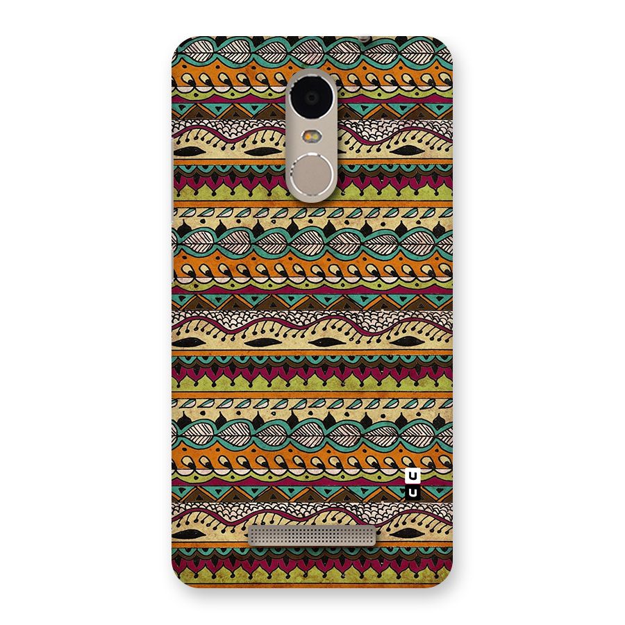 Bohemian Style Aztec Art Back Case for Xiaomi Redmi Note 3