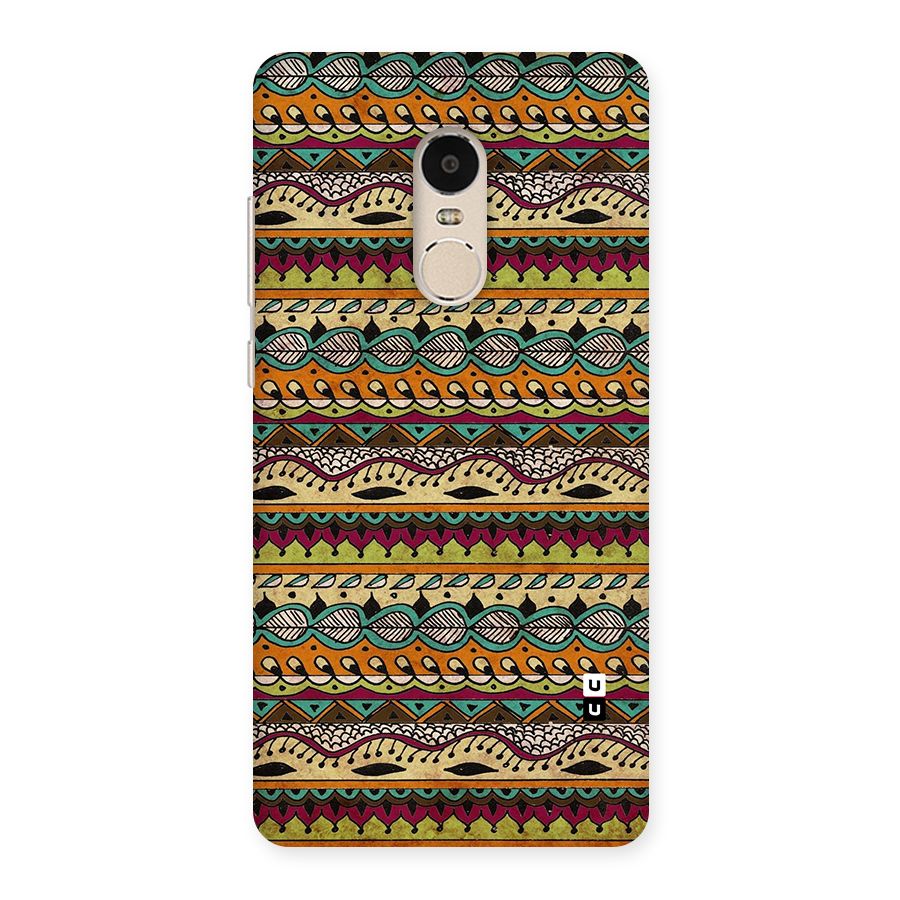 Bohemian Style Aztec Art Back Case for Xiaomi Redmi Note 4