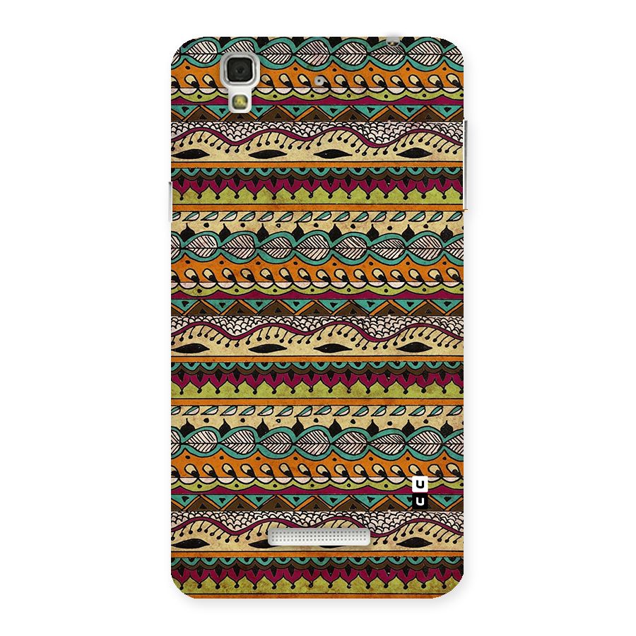 Bohemian Style Aztec Art Back Case for Yu Yureka