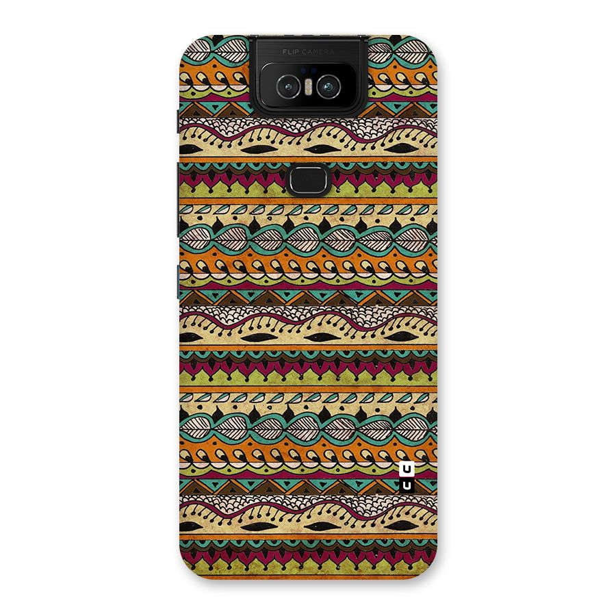 Bohemian Style Aztec Art Back Case for Zenfone 6z