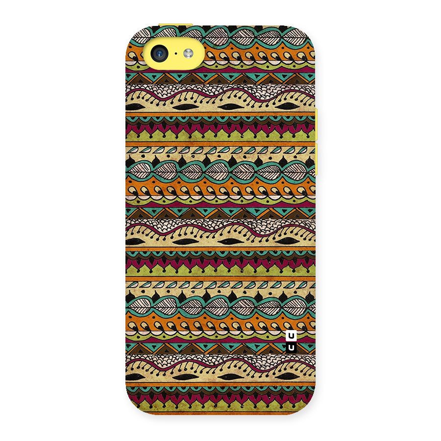 Bohemian Style Aztec Art Back Case for iPhone 5C