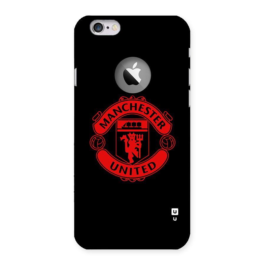 Bold Mancheter United Back Case for iPhone 6 Logo Cut