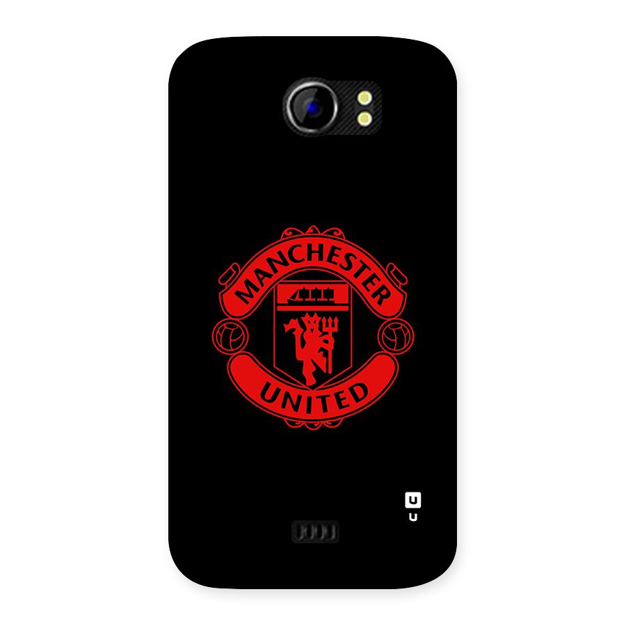 Bold Mancheter United Back Case for Canvas 2 A110