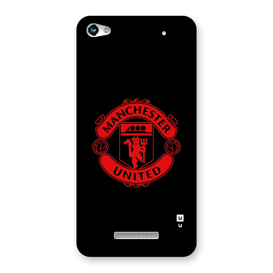 Bold Mancheter United Back Case for Canvas Hue 2 A316