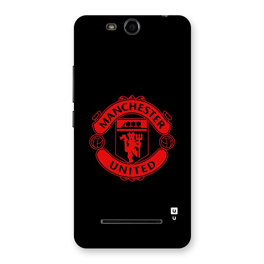 Bold Mancheter United Back Case for Canvas Juice 3 Q392