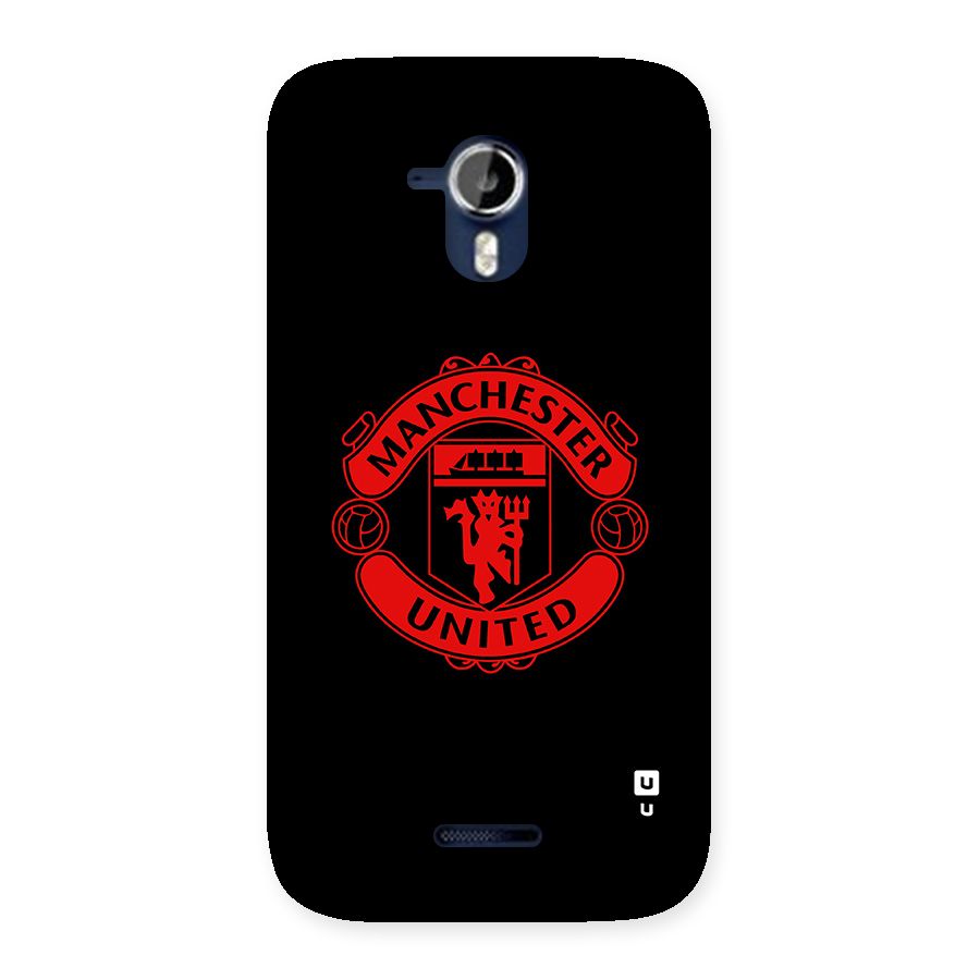 Bold Mancheter United Back Case for Canvas Magnus A117