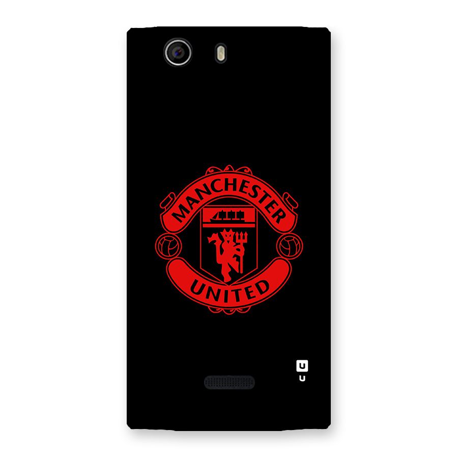 Bold Mancheter United Back Case for Canvas Nitro 2 E311