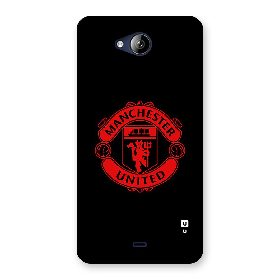 Bold Mancheter United Back Case for Canvas Play Q355