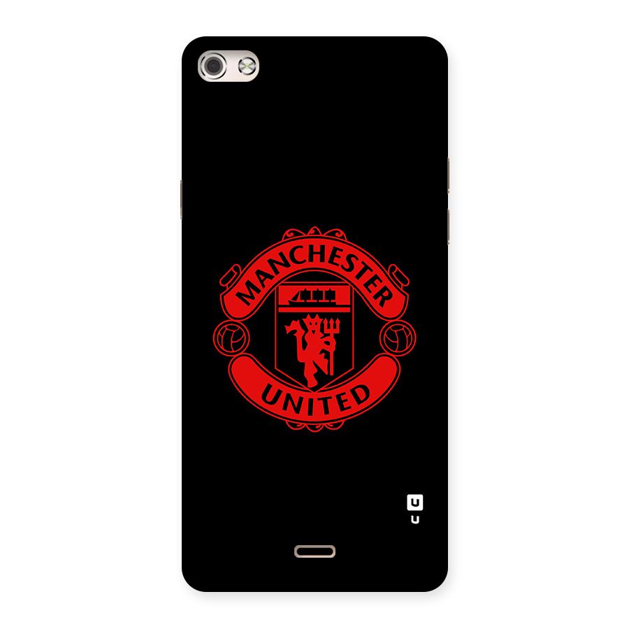 Bold Mancheter United Back Case for Canvas Silver 5