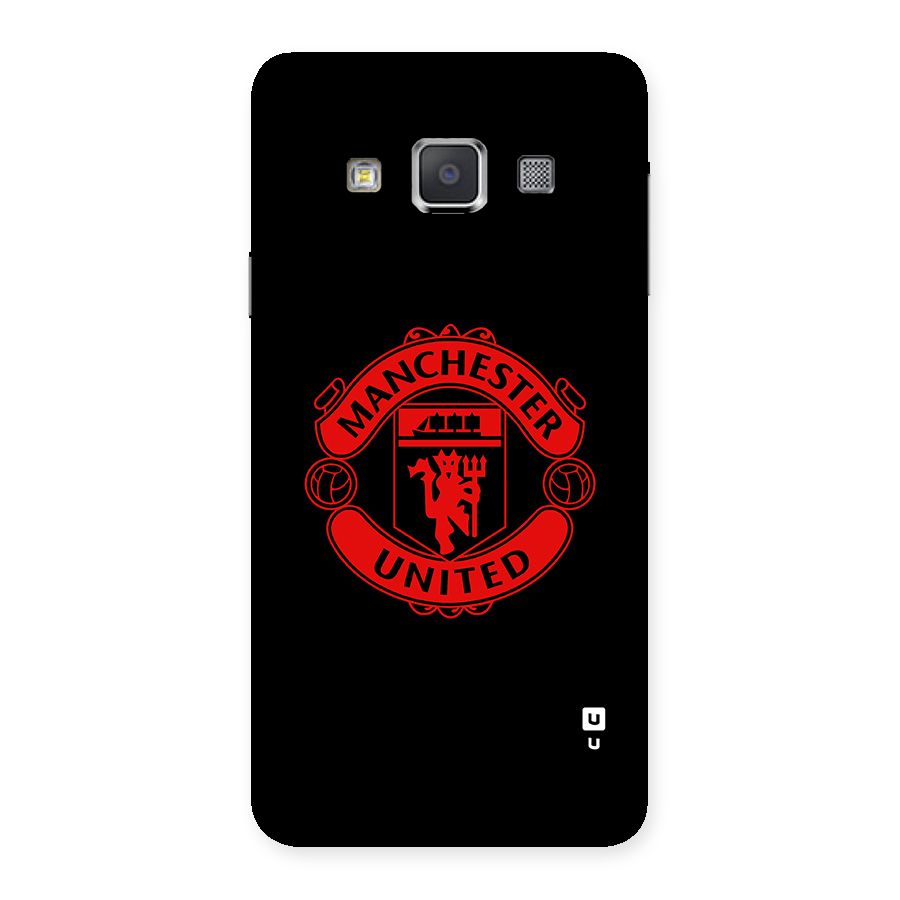 Bold Mancheter United Back Case for Galaxy A3