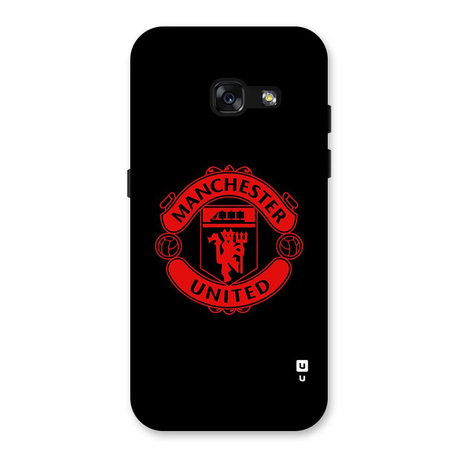 Bold Mancheter United Back Case for Galaxy A3 (2017)