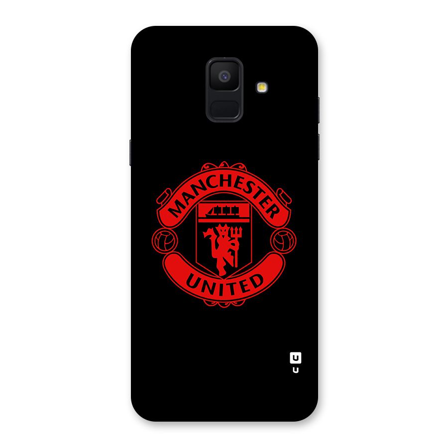 Bold Mancheter United Back Case for Galaxy A6 (2018)