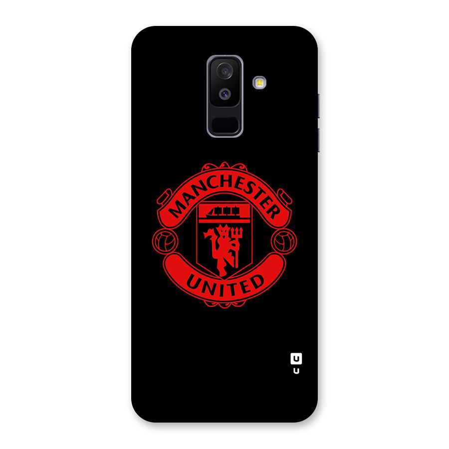 Bold Mancheter United Back Case for Galaxy A6 Plus