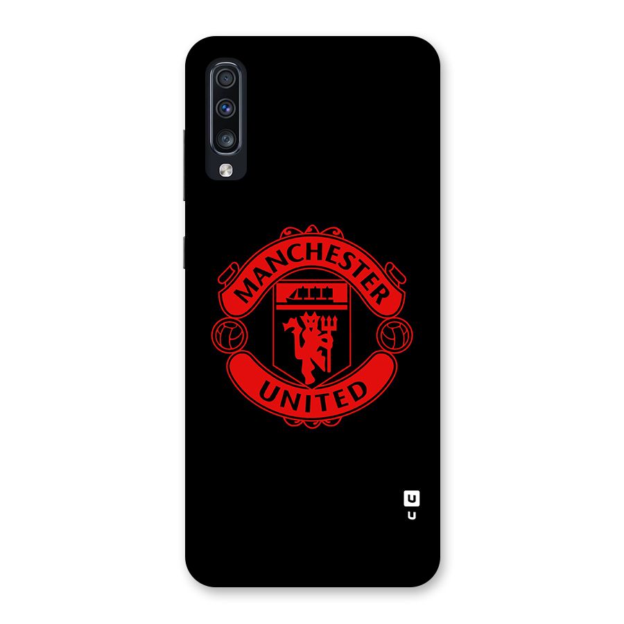 Bold Mancheter United Back Case for Galaxy A70