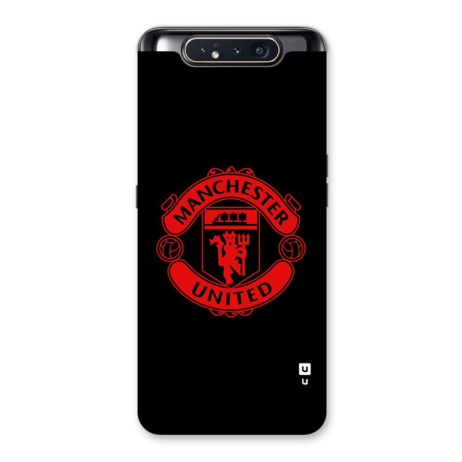 Bold Mancheter United Back Case for Galaxy A80