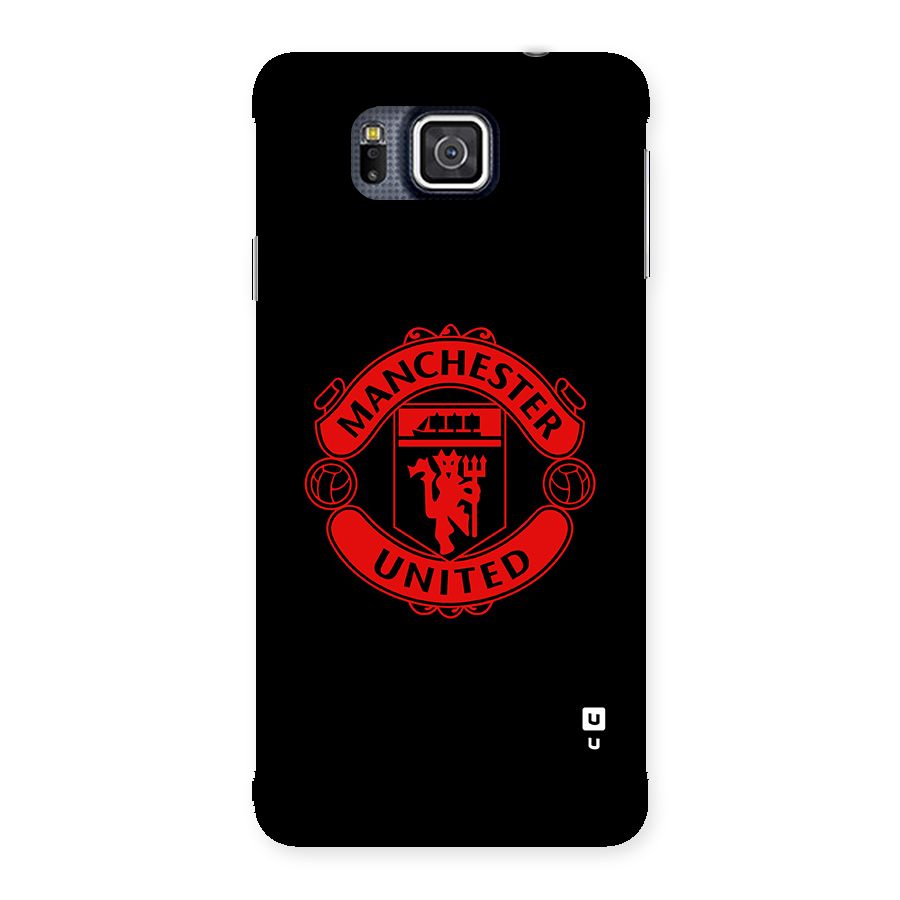 Bold Mancheter United Back Case for Galaxy Alpha