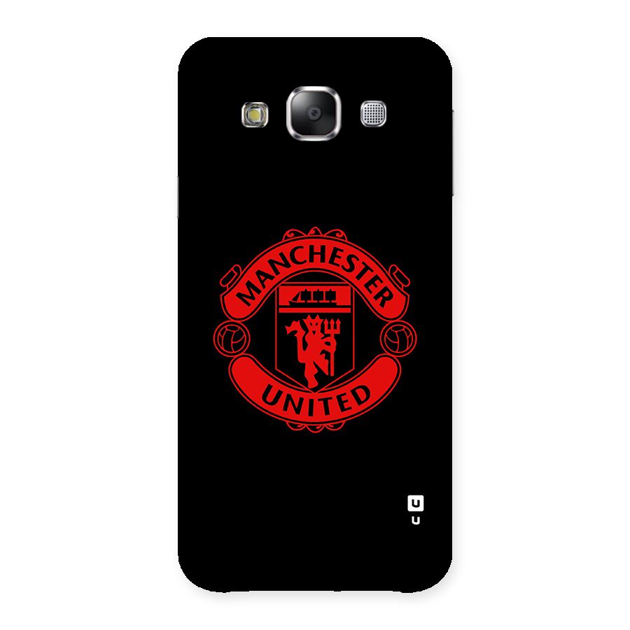 Bold Mancheter United Back Case for Galaxy E5