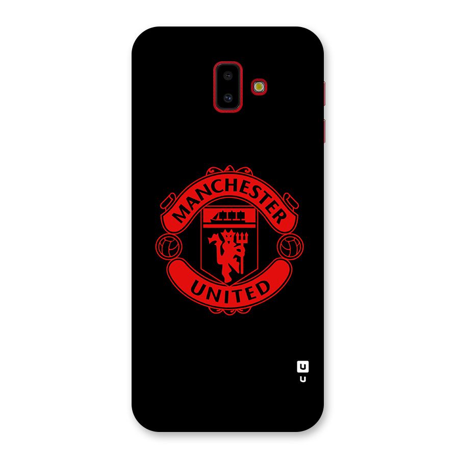 Bold Mancheter United Back Case for Galaxy J6 Plus